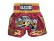Classic original Thaiboxing Shorts : CLS-002 Maroon
